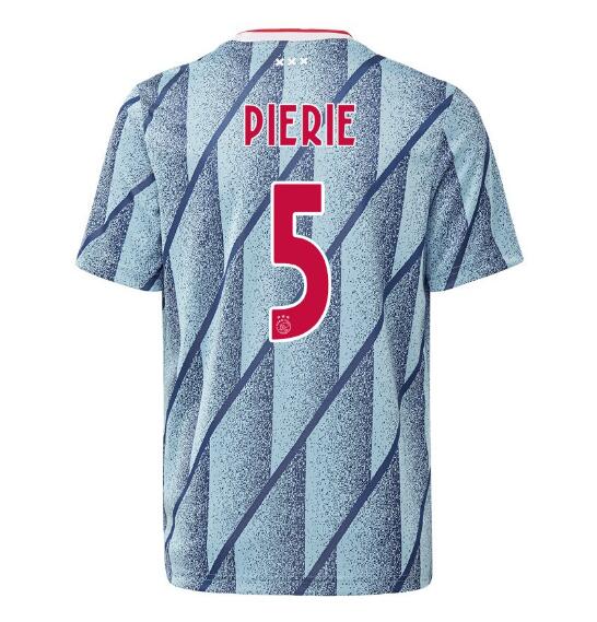 Ajax Away Kit Soccer Jersey Kik Pierie #5 2020/21